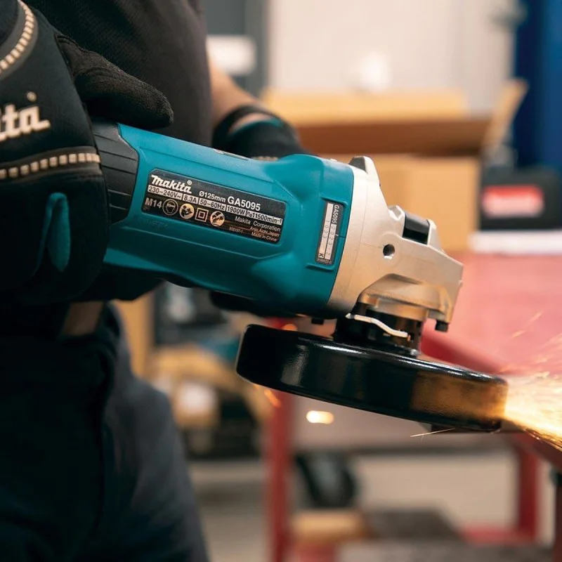Angle grinder Makita GA5095X01, 1900 W, 125 mm