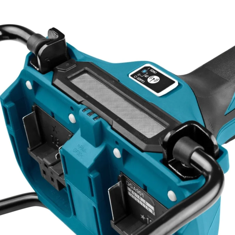 Cordless angle grinder Makita DGA901T2U2, 18 + 18 V, 230 mm