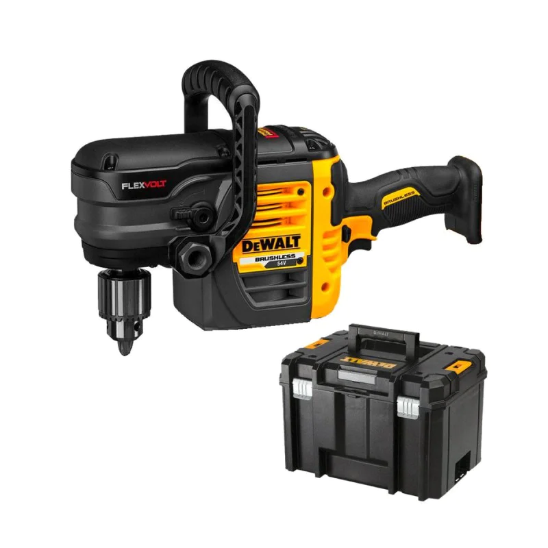 Cordless angle screwdriver DeWALT DCD460NT, 54 V, 140 Nm