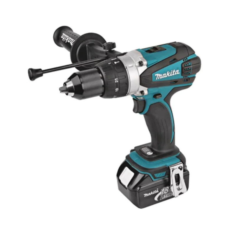Cordless impact driver Makita DHP458RFJ, 18 V, 91 Nm