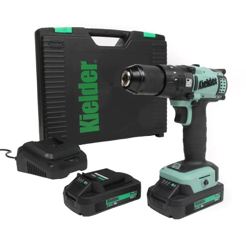 Cordless screwdriver Kielder KWT-014-12 18V - 52 Nm, 2 x 2.0Ah Li-ion Brushless