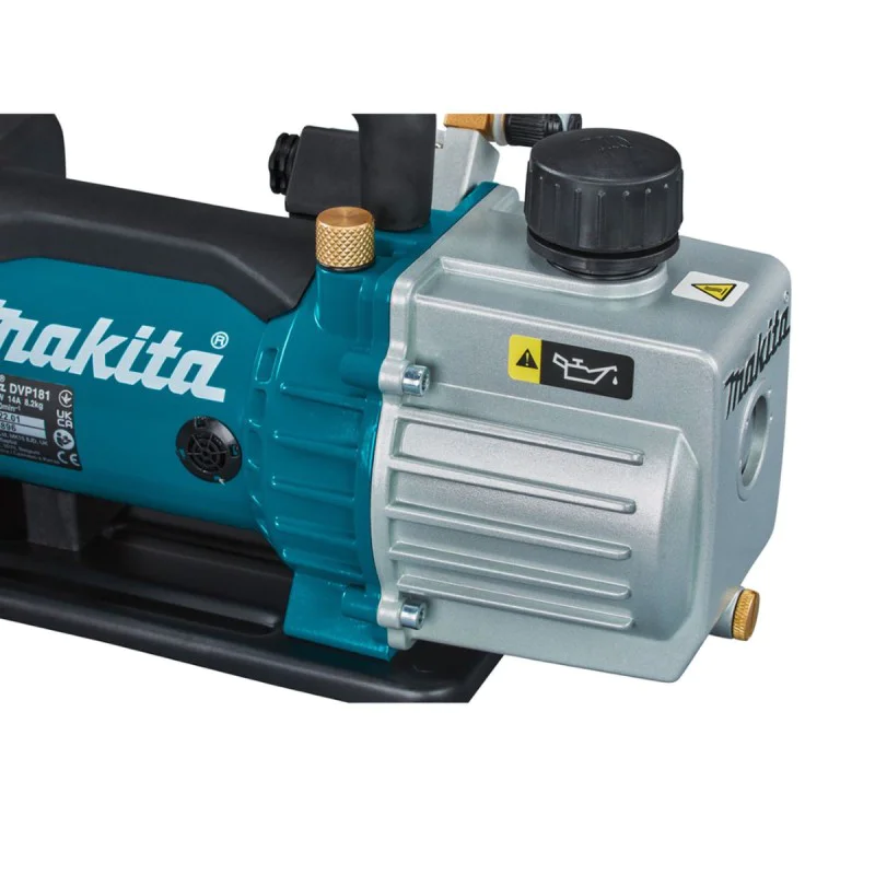 Cordless air conditioner pump Makita DVP181ZK, 18 + 18 V, 3 Pa