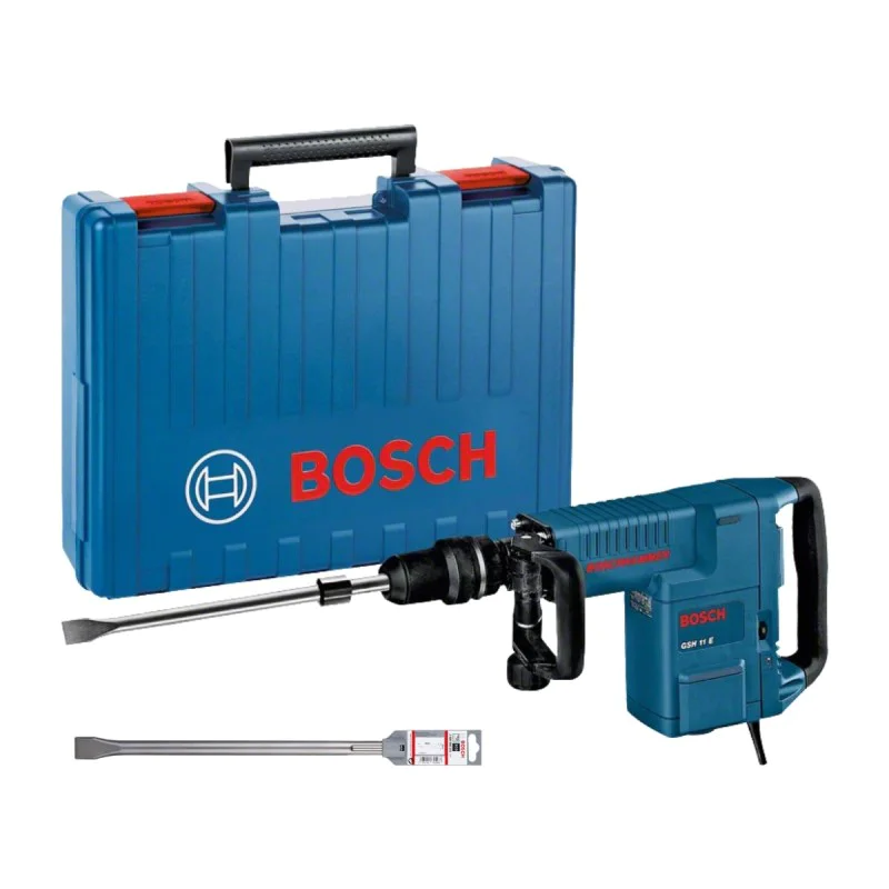 Bosch GSH 11 E shredder + set of sharps/cutters 2608690239, 1500 W, 16,8 J