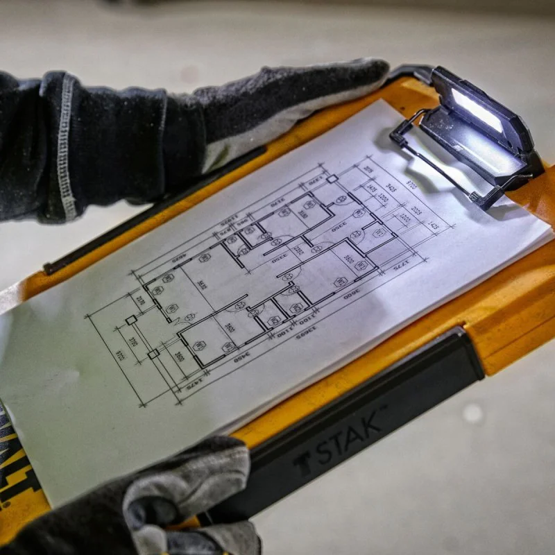 Clipboard DeWALT TSTAK DWST82732-1, LED