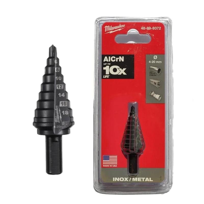 Milwaukee taper drill for metal 48899372, 4-20 mm