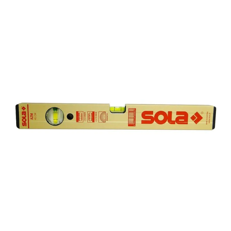 Magnetic aluminium spirit level Sola AZM 40, 01820501, 40 cm