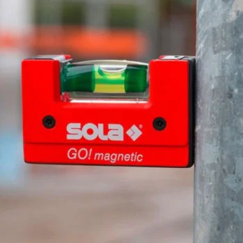 Мини магнитен нивелир Sola GO! magnetic, 1621101, 68 мм