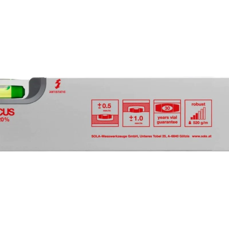 Aluminium spirit level Sola AV 100, 01111301, 100 cm