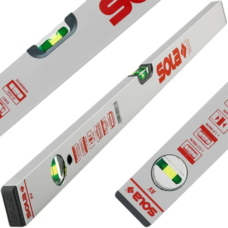 Aluminium spirit level Sola AV 80, 01111101, 80 cm