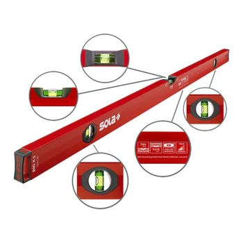 Aluminium spirit level Sola BigX 3 150, 01373501, 150 cm