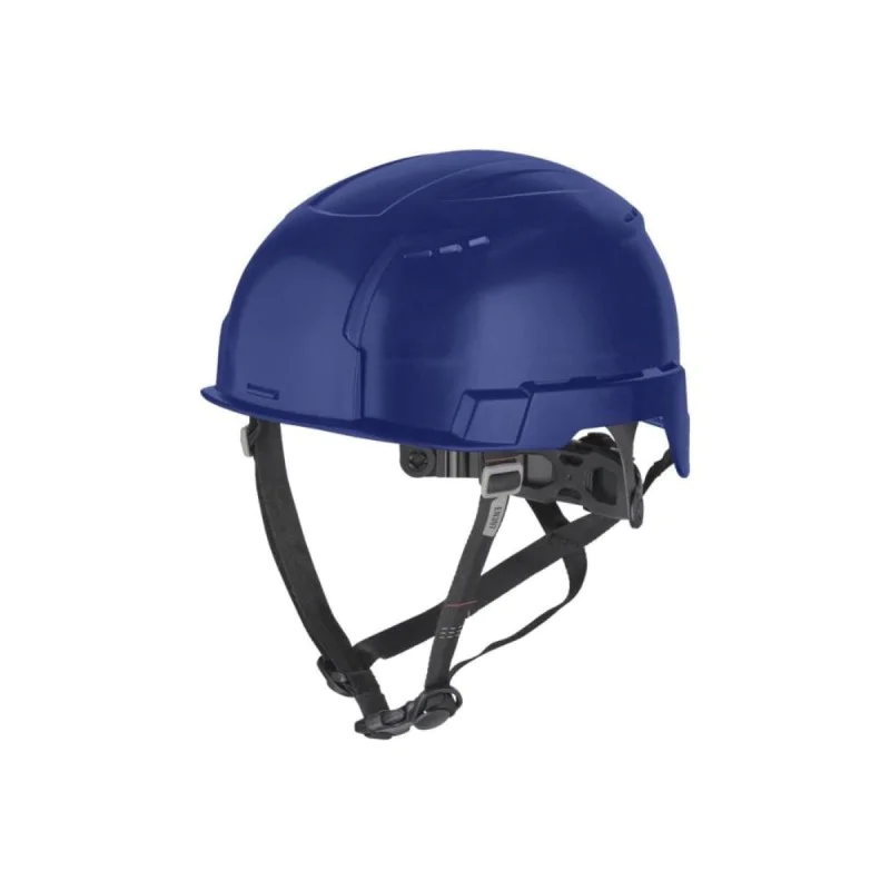 Milwaukee BOLT200 safety helmet, blue, ventilated