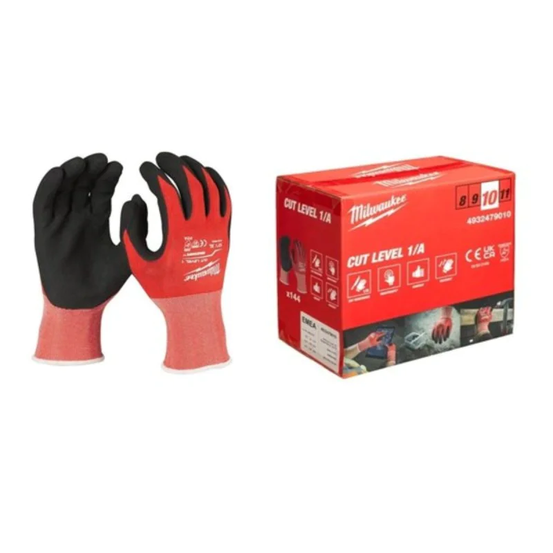 Milwaukee work gloves 4932479010, XL/10, 144 pcs