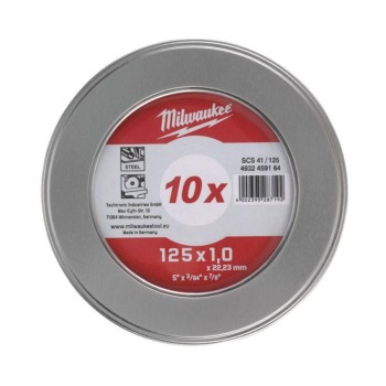 Milwaukee PRO+ thin metal blade 4932478998, 125 mm, 10 pcs