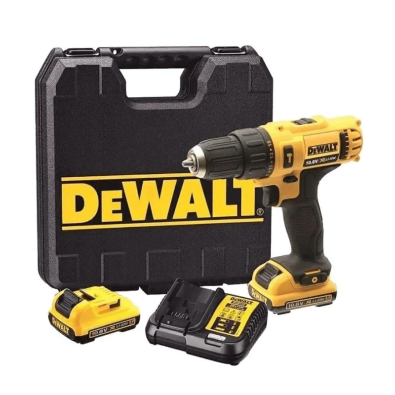 Cordless drill DeWALT DCD716D2 / 10.8 V, 30 Nm