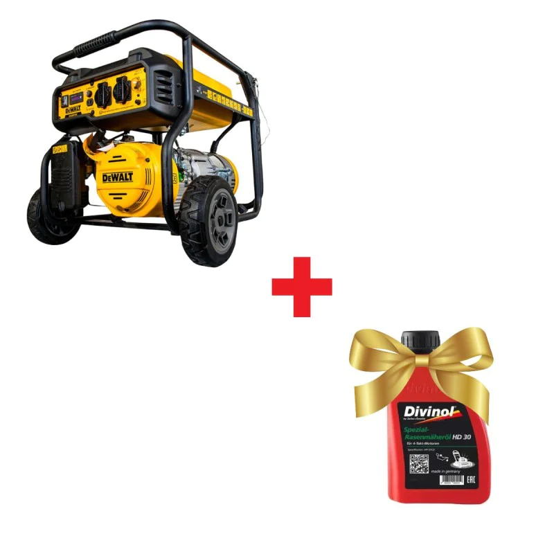 Petrol generator DeWalt DXGNP35E 3500 W, 230V
