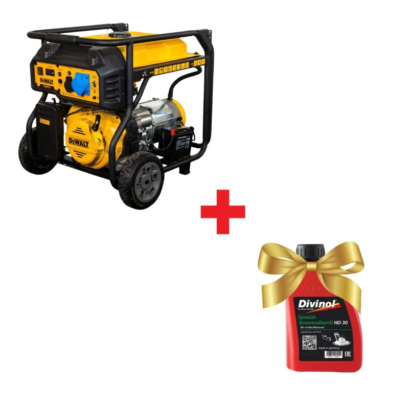 Petrol generator DeWalt DXGNP85E 8500 W, 230V