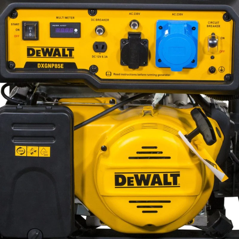 Petrol generator DeWalt DXGNP85E 8500 W, 230V