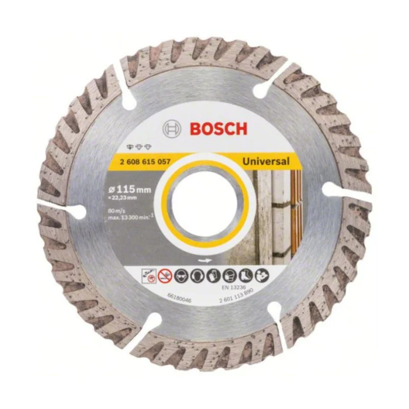 Bosch Diamond Disc 2608615057 Standart For Universal, 115 mm