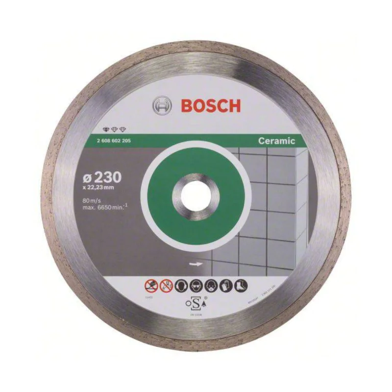 Bosch Standart Diamond Wheel For Ceramic 2608602205, 230 mm