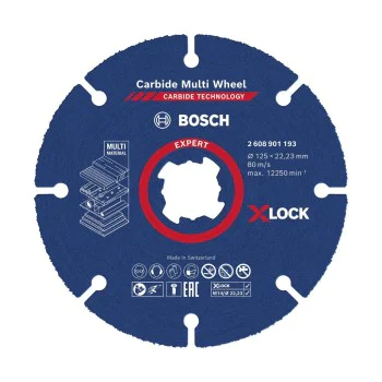 Диск за ъглошлайф Bosch Carbide Multi Wheel 2608901193, 125 мм