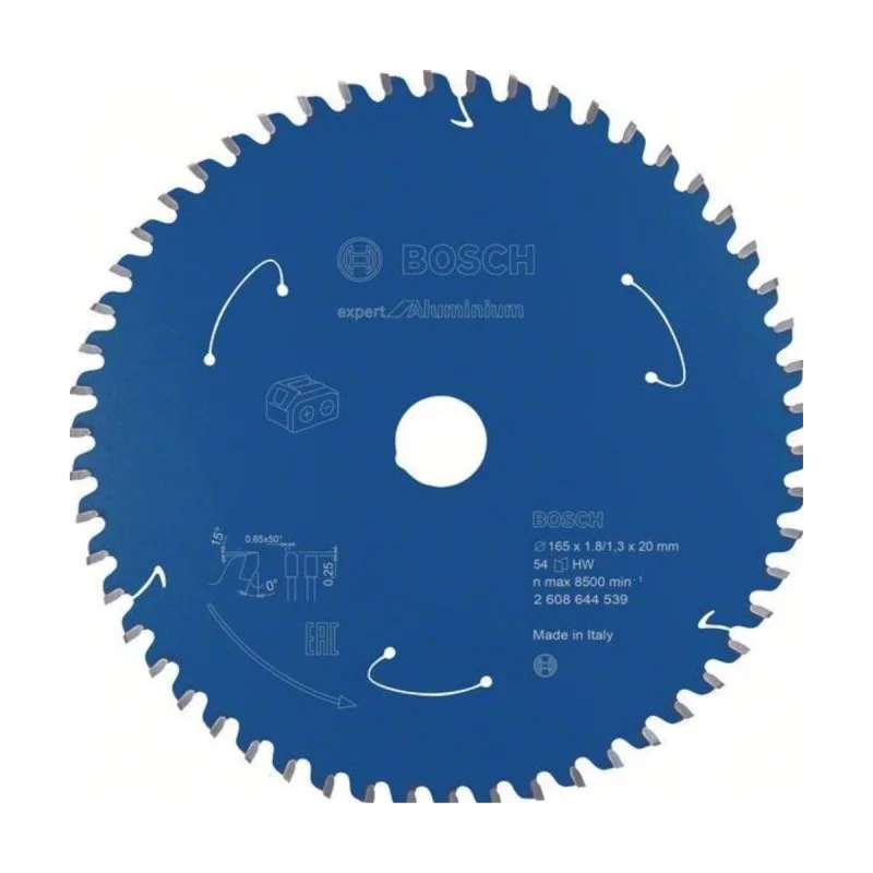Bosch circular saw blade 2608644539, 165 x 20 mm, 54 teeth