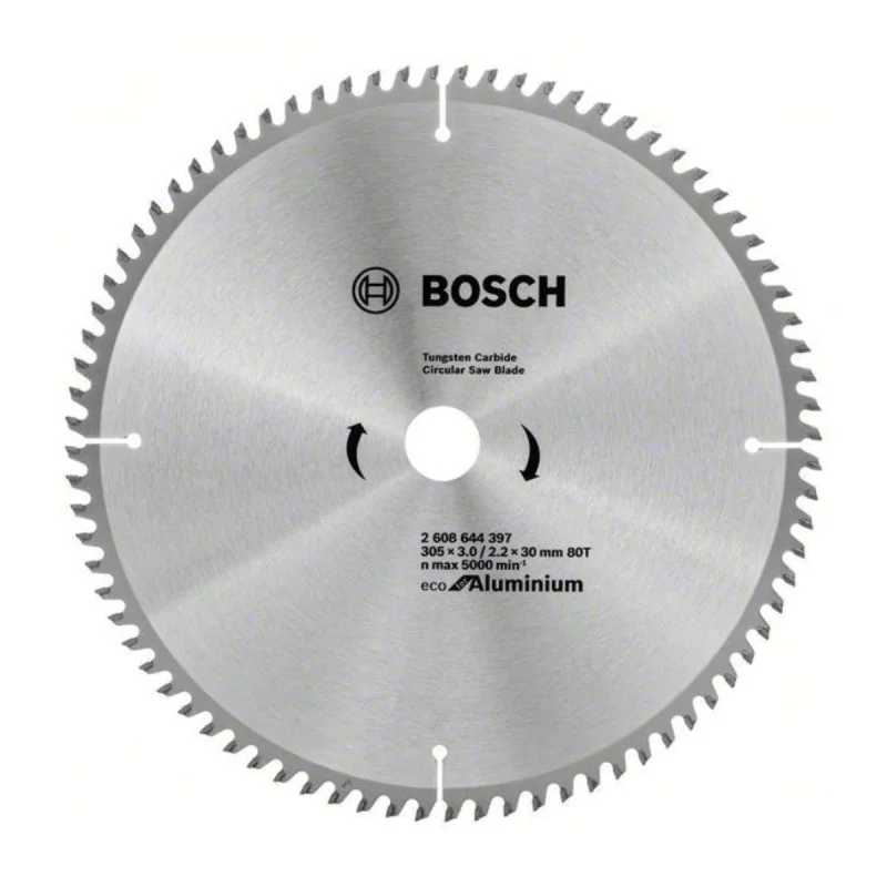 Circular saw blade Bosch Eco for Aluminium 2608644397, 305 x 30 mm, 80 teeth