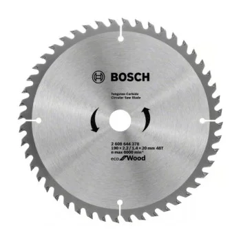 Bosch Eco for Wood circular saw blade 2608644378, 190 x 20 mm, 48 teeth