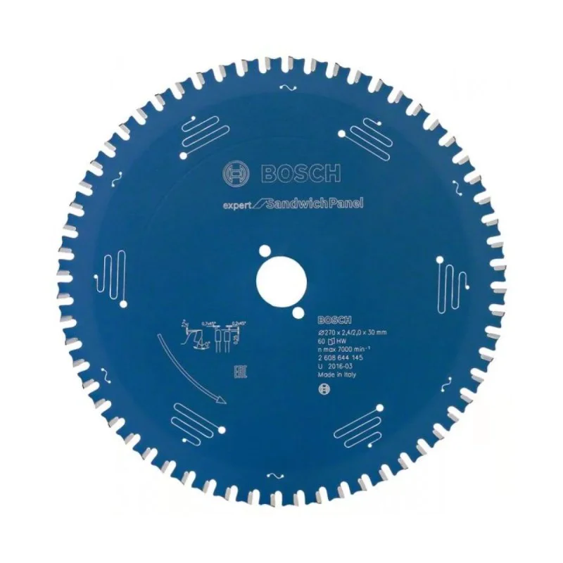 Circular saw blade Bosch Expert For SandwichPanel 2608644145, 270 mm