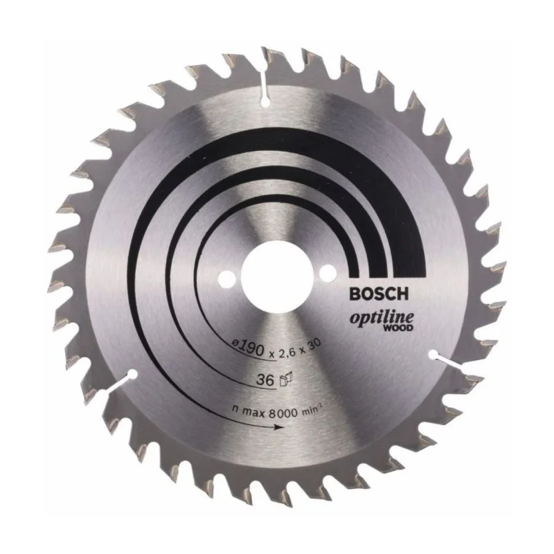 Bosch Optiline Wood circular saw blade 2608640616, 190 x 30 mm, 36 teeth