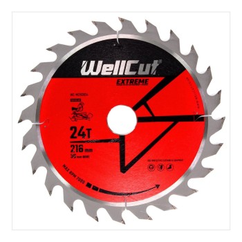 Диск за циркулярен трион WellCut WC-M2163024, 216x30 мм 24z
