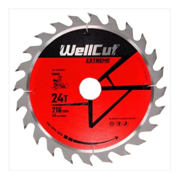 Диск за циркулярен трион WellCut WC-M2163024, 216x30 мм 24z