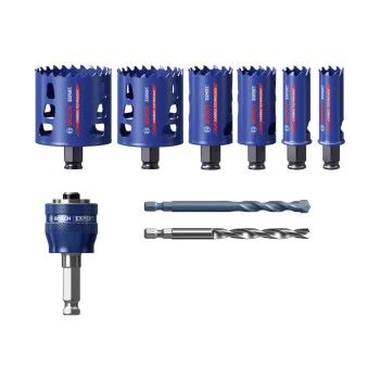 Комплект боркорони Bosch EXPERT Tough Material, 2608900445, 22-68 мм, 9 бр