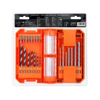 Комплект свредла WellCut WC-DB51U, 51 бр