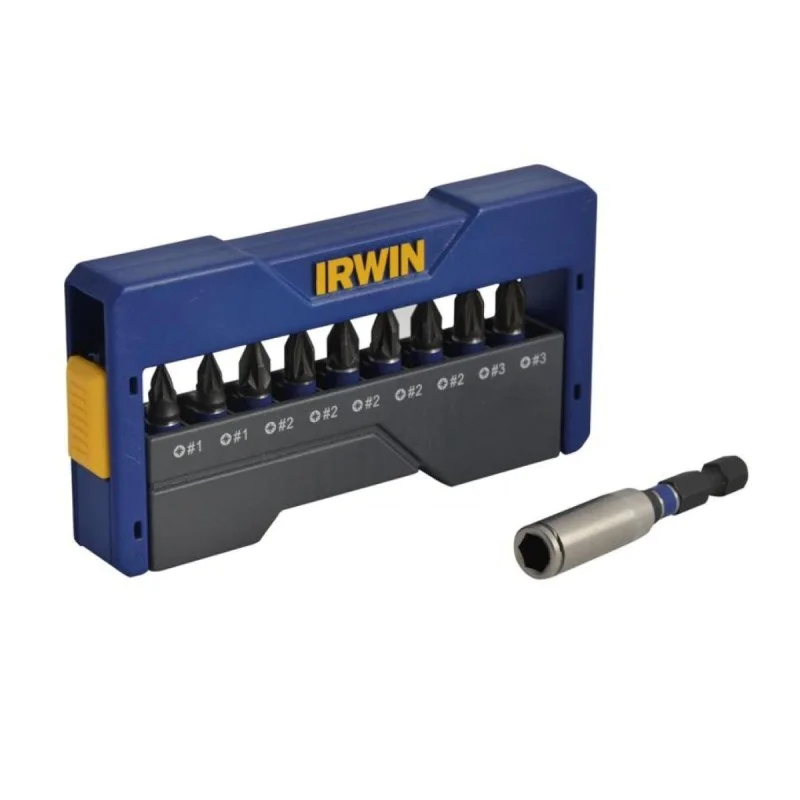 Set of impact sockets Irwin 1923420, PZ, 10 pcs