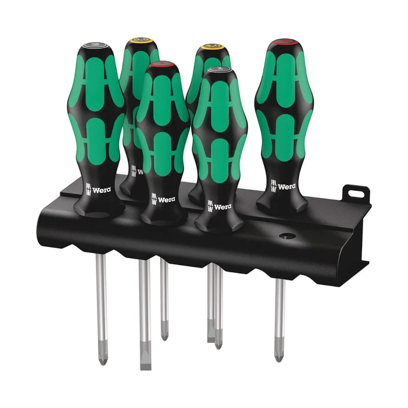 Set of universal screwdrivers Wera 105622, 6 pcs, PH/PZ/SL
