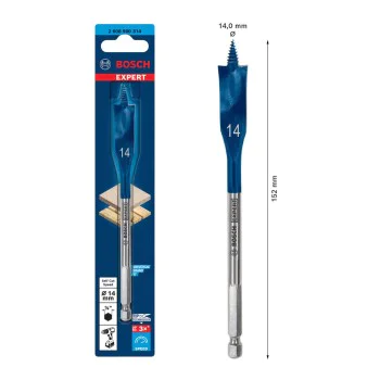 Bosch flat drill bit 2608900314, 152 x 14 mm, 1/4