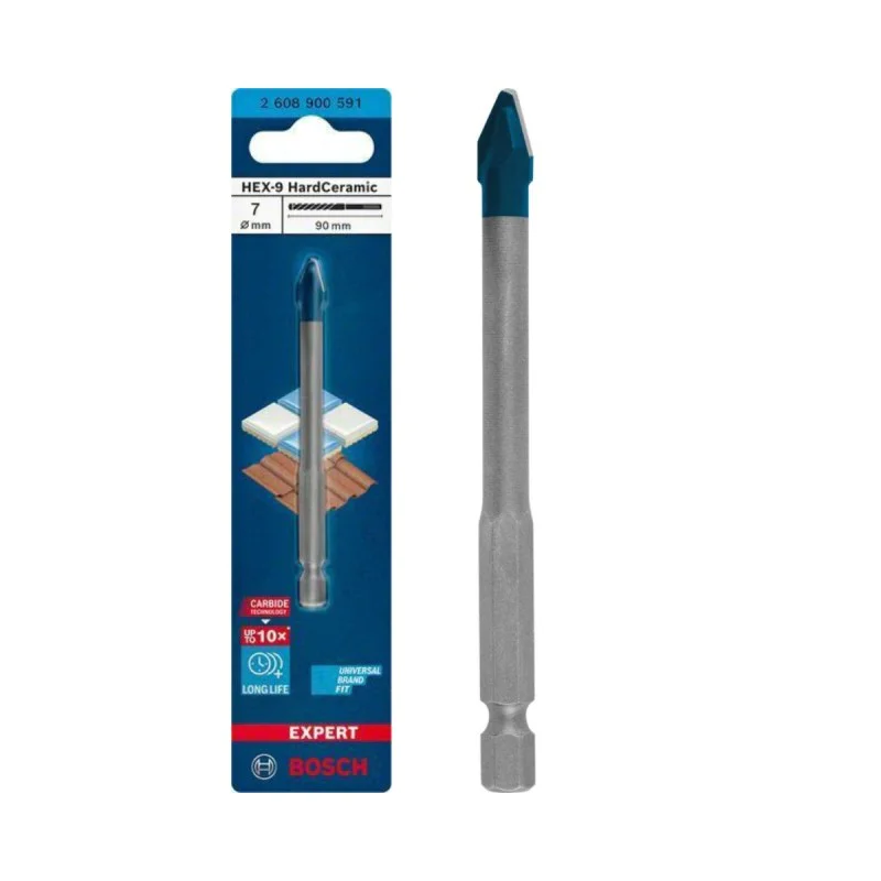 Bosch EXPERT HardCeramic ceramic drill bit, 2608900591, 7 x 90 mm
