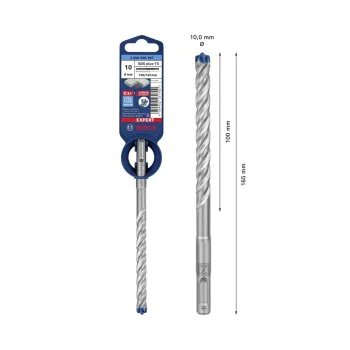 Drill bit for Bosch EXPERT SDS plus-7x 2608900097, 165 x 10 mm