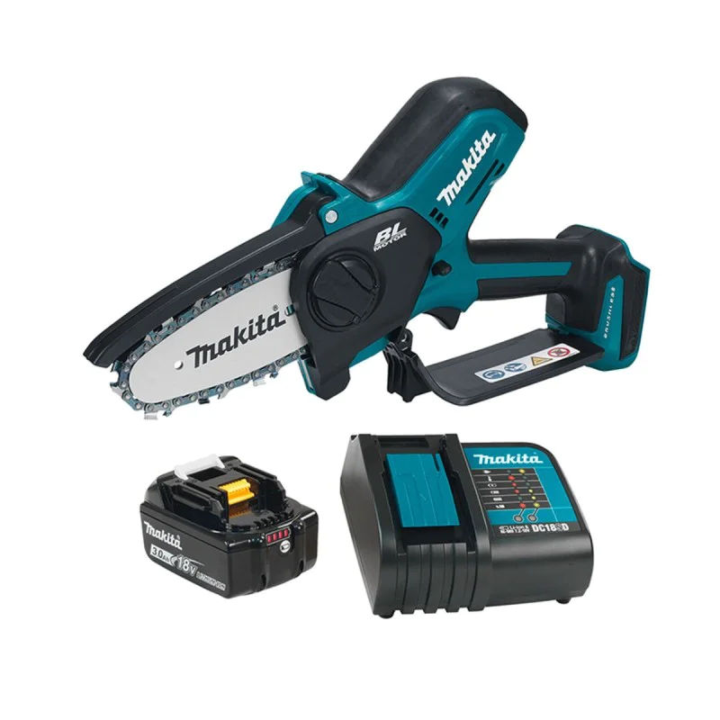 Cordless chain saw Makita DUC101SF, 18 V, 100 mm