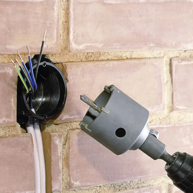 Brick and concrete chisel Wolfcraft 5458000, 35 x 46 mm