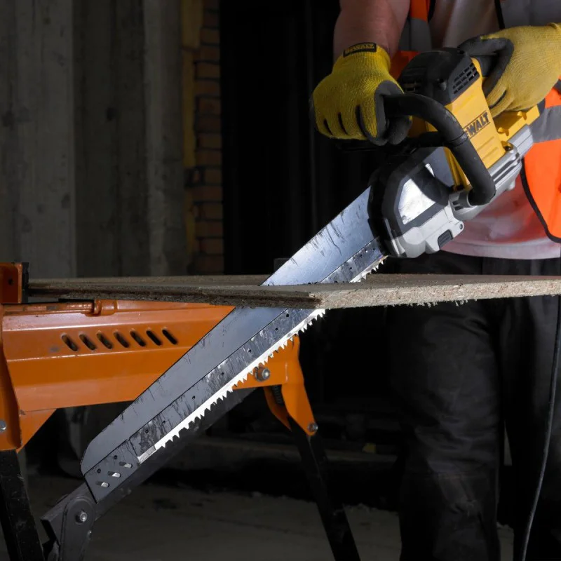 DeWALT DWE399-QS 1700 W, 430 mm electric saw/alligator for cutting bricks