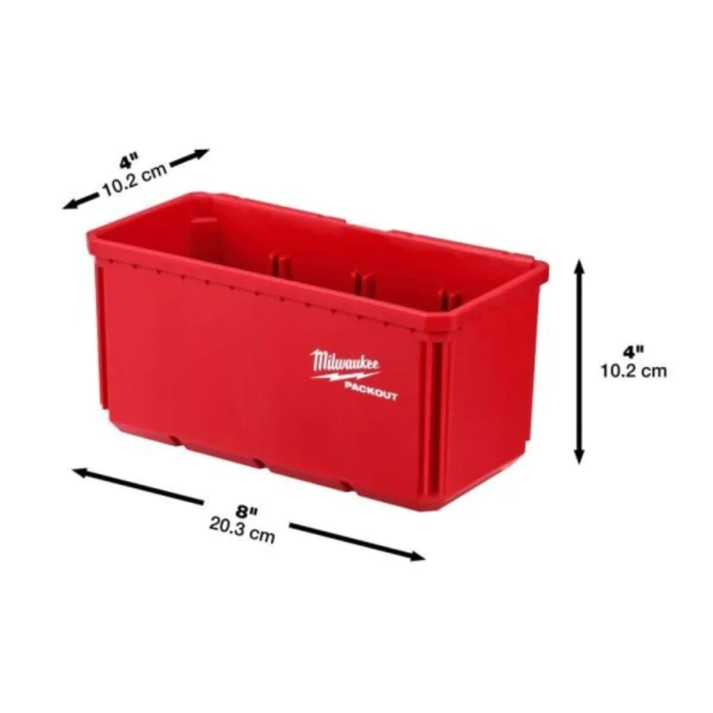 Box - organizer Milwaukee PACKOUT 4932480699, 2 pcs