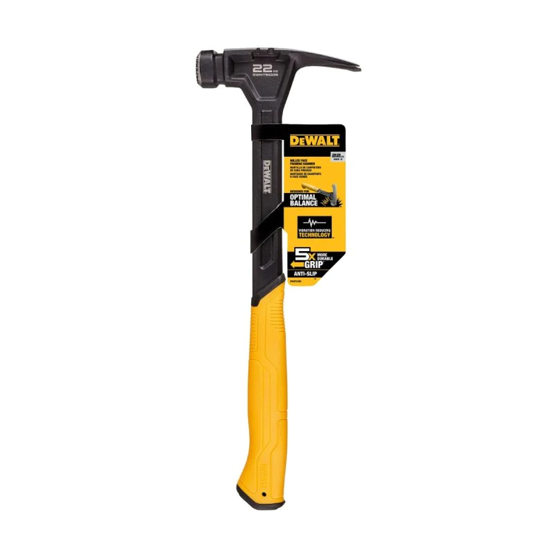 DeWALT DWHT51005-0 Steel Magnet Hammer, 22 oz