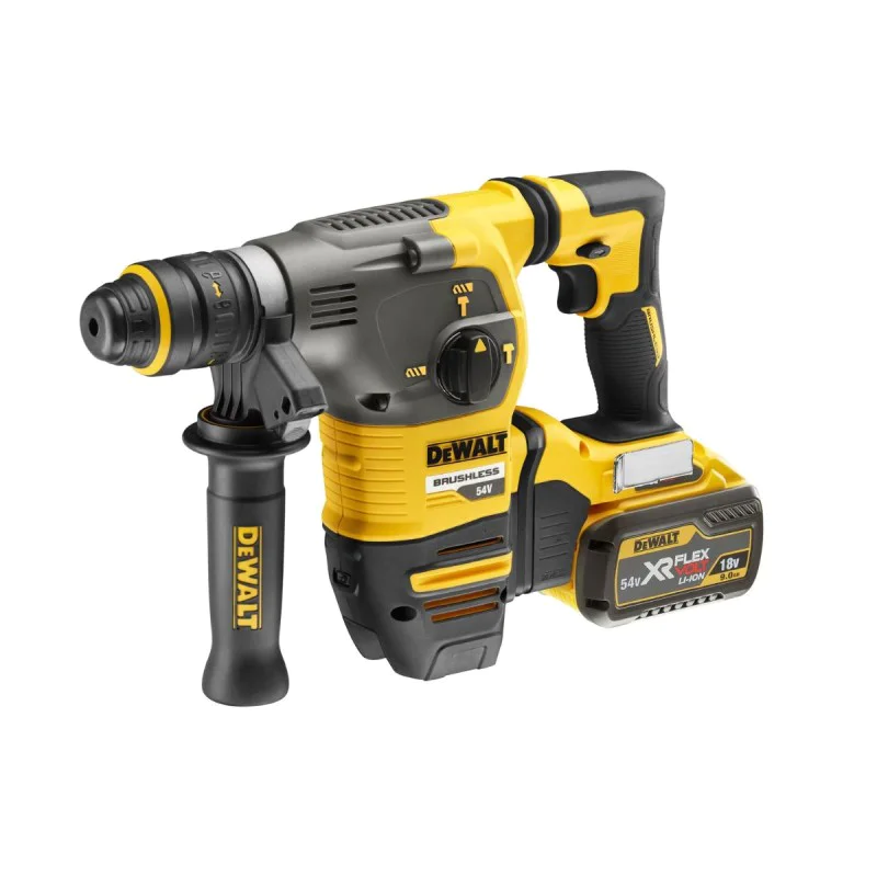 Cordless brushless drill Dewalt DCH334X2,18/54V Flexvolt, SDS-plus