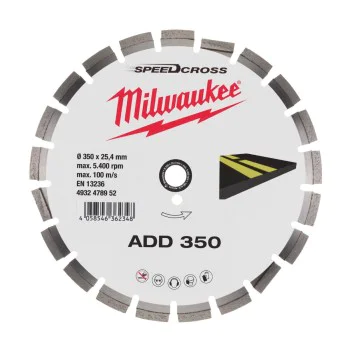 Диск за асфалт Milwaukee SPEEDCROS ADD, 4932478952, 350 мм