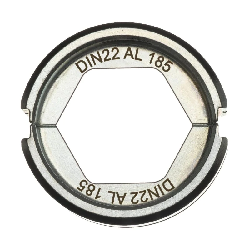Milwaukee aluminium crimping dies 4932451777, DIN22 AL 185, Hex