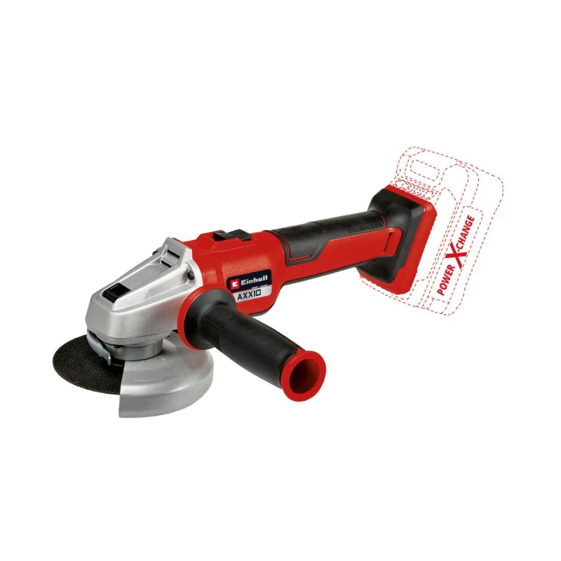 Cordless angle grinder Einhell AXXIO 18/125 Q - Solo Power X-Change, 125 mm, 18 V