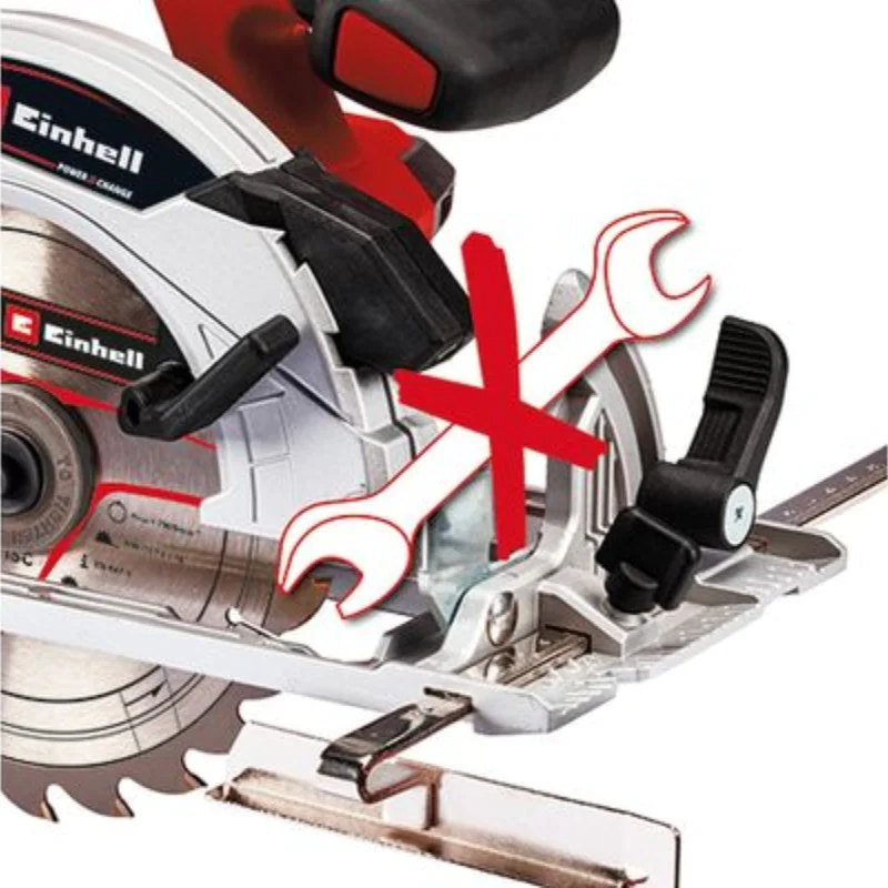 Cordless handheld circular saw Einhell TE-CS18/165-1 Li-Solo, 18 V, 165 mm