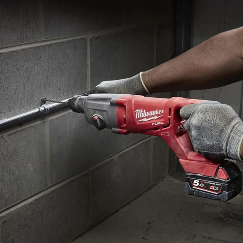 Cordless drill Milwaukee M18 CHD-0, D-shaped, SDS-plus, 2,3 J