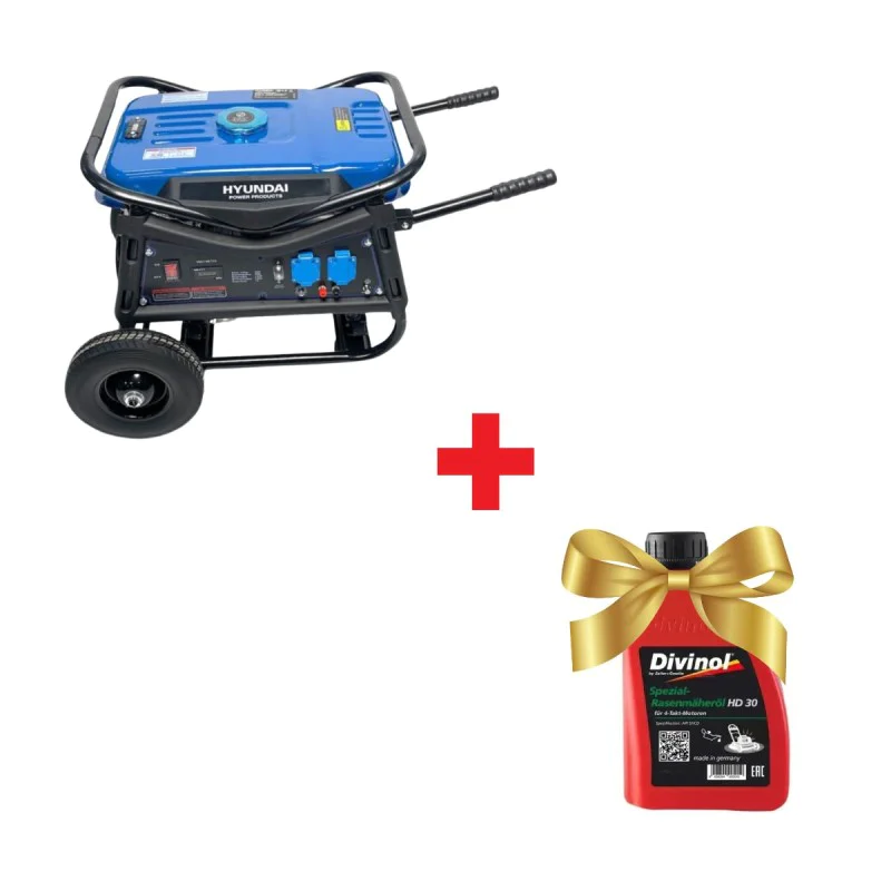Petrol generator HYUNDAI 55059FF, 3000 W, 230V